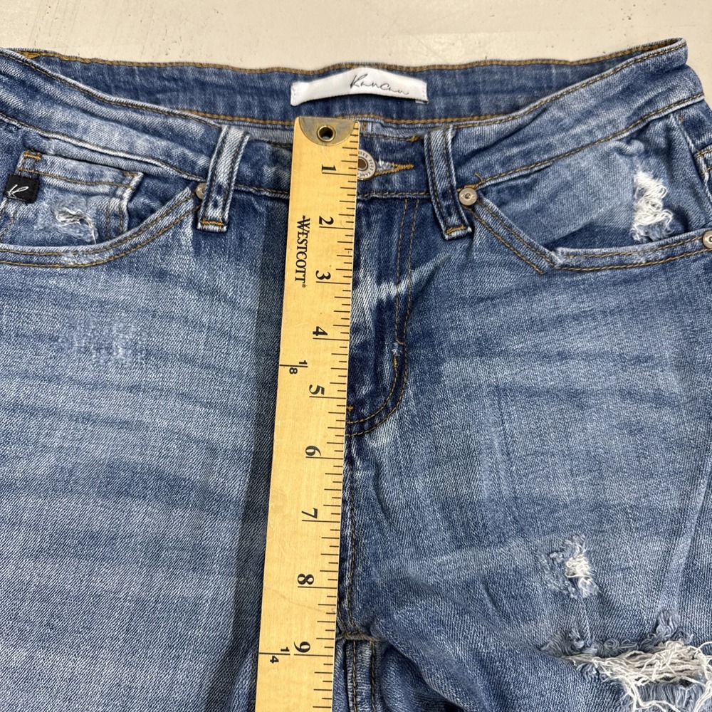 KanCan Women's Denim Jeans Style Estilo #KC5070M Distressed Size 7/27 - Picture 4 of 6